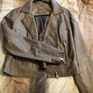 Joujou leather jacket size small
